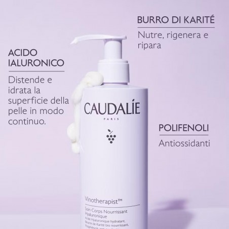 Vinotherapist Trattamento Corpo Ialuronico Nutriente - 400ml Caudalie