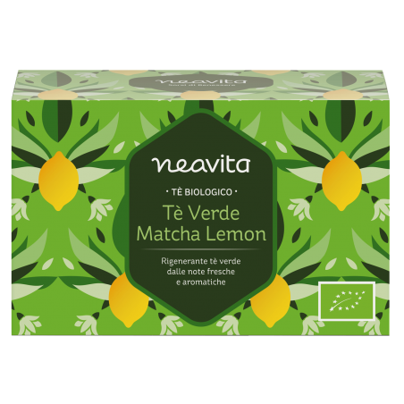 Tè Verde Matcha Lemon Neavita 15 filtri