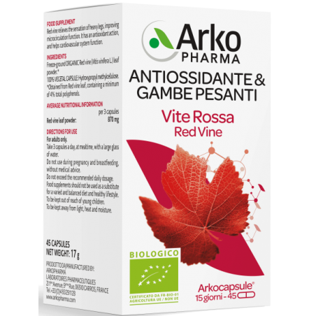 ARKOCAPSULE® Vite rossa BIO