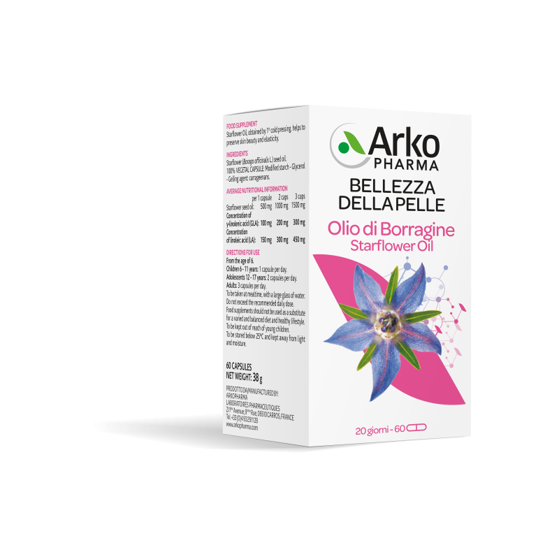 ARKOCAPSULE® Olio di Borragine - Arkopharma Biella