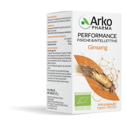 ARKOCAPSULE® Ginseng BIO - Arkopharma Biella