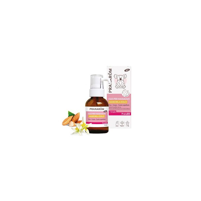 Olio per massaggio - Mandorla dolce - Bio