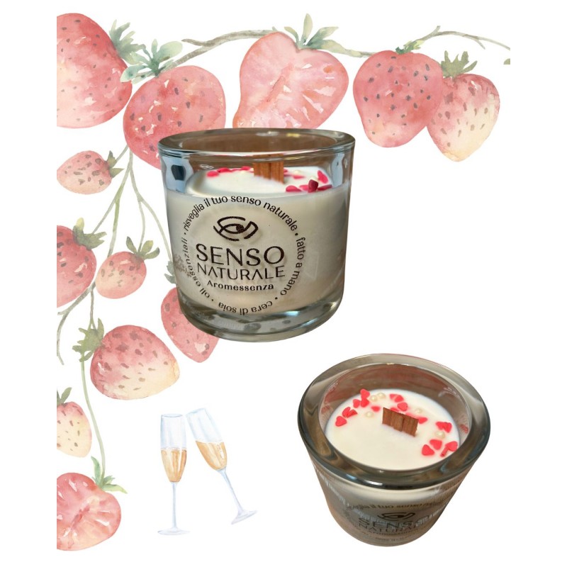 Candela FRAGOLE E CHAMPAGNE - Piccola