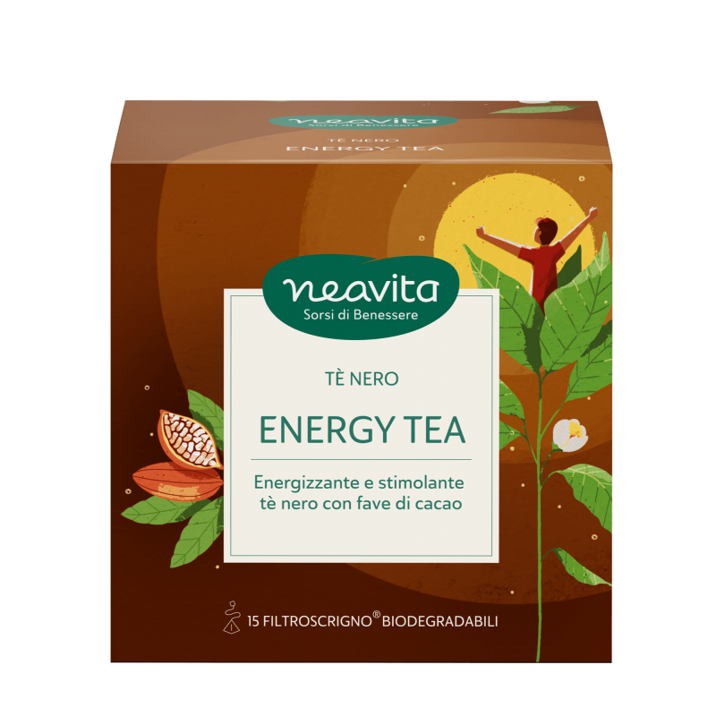Tè nero Energy Tea Neavita 15 filtri