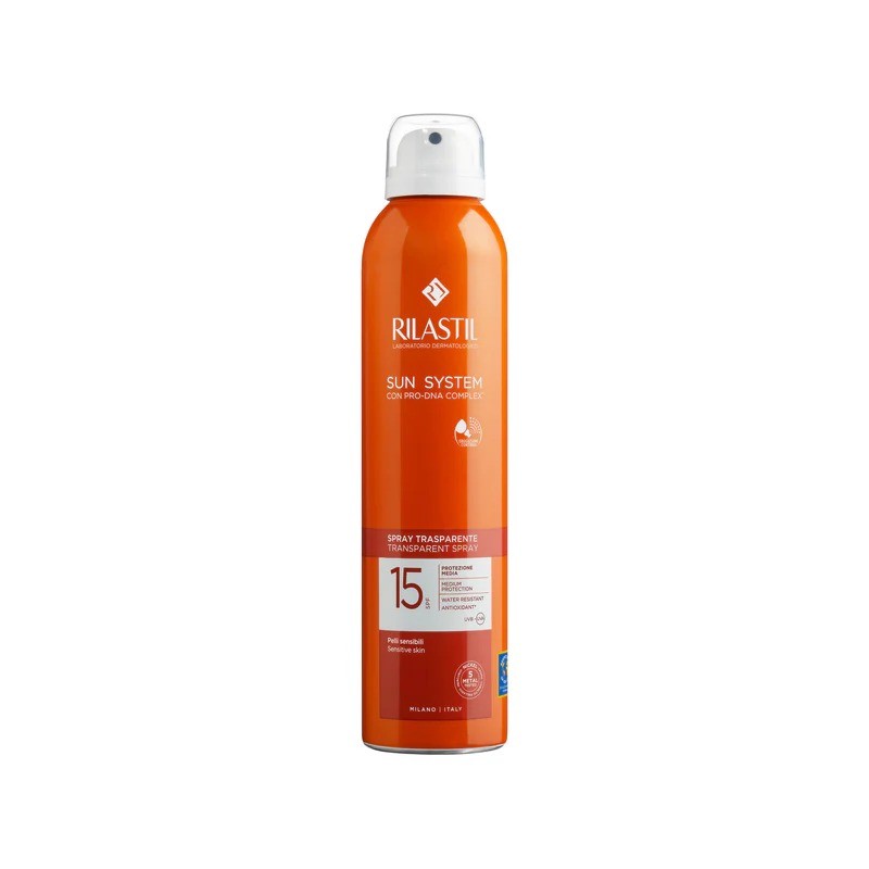 Sun System Transparent Spray SPF15