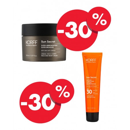 Promo Super Abbronzante e Sun Secret Latte Solare SPF 30
