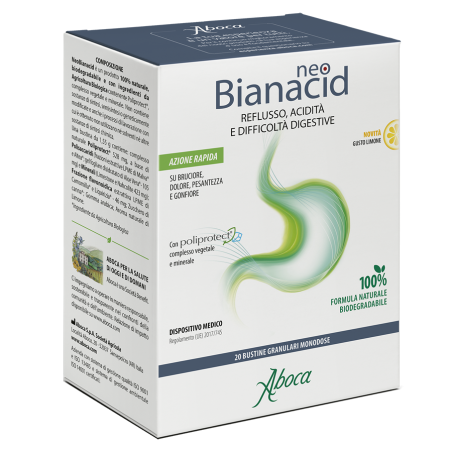 NeoBianacid Bustine granulari - Gusto limone