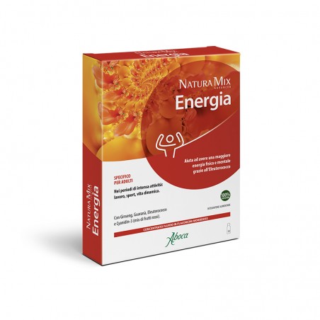 Natura Mix Advanced Energia - Concentrato Fluido Flaconcini
